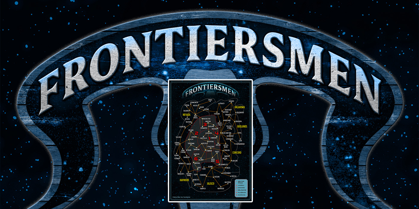 Wes Andrews Frontiersmen Karte