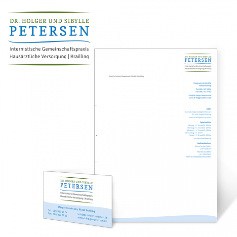 Corporate Design: Dr. Petersen
