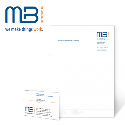 Corporate Design: MB Electronic