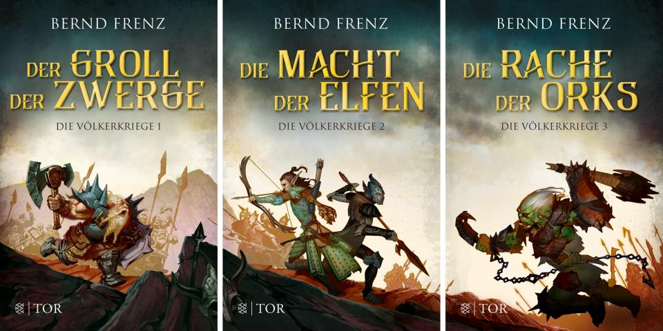 Coverdesign: Bernd Frenz, Die Völkerkriege