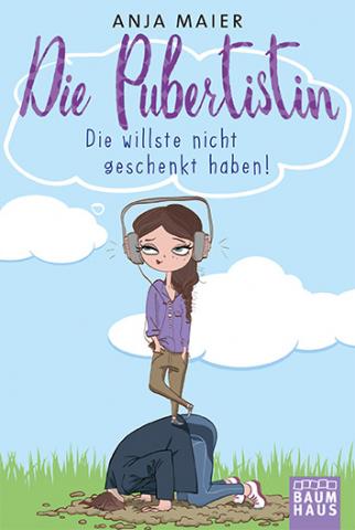 Coverdesign: Anja Maier, Die Pubertistin (Baumhaus)