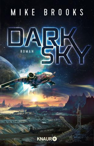 Coverdesign: Mike Brooks, Dark Sky (Droemer Knaur)
