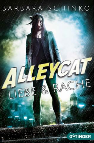 Coverdesign: Barbara Schinko, Alleycat - Liebe & Rache (Oetinger)