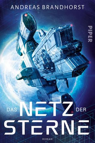 Coverdesign für Andreas Brandhorst, Das Netz der Sterne (PIPER)