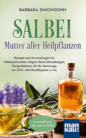 Coverdesign für Barbara Simonsohn, Salbei - Mutter aller Heilpflanzen (Mankau)