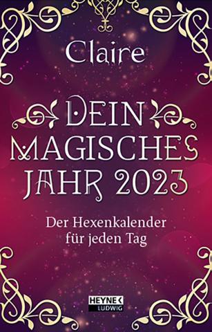 Coverdesign für Clair, Dein magisches Jahr 2023 (Heyne)