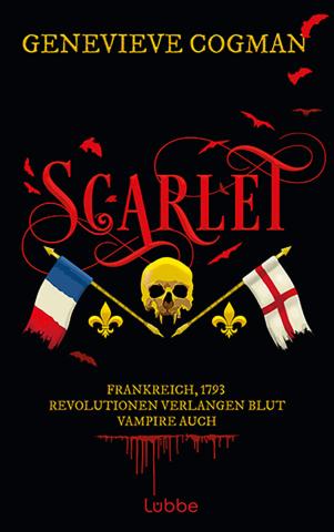 Coverdesign für Genevieve Cogman, Scarlet (Lübbe)