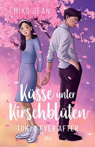 Coverdesign für Emiko Jean, Küsse unter Kirschblüten (dtv)