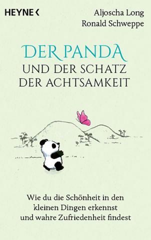 Coverdesign für Aljoscha Long / Ronald Schweppe, Der Panda und der Schatz der Achtsamkeit (HEYNE)