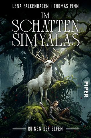Coverdesign für Falkenhagen / Finn, Im Schatten Simyalas - Ruinen der Elfen (Piper)