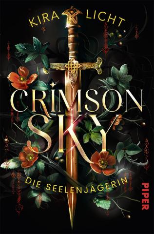 Coverdesign für Kira Licht, Crimson Sky - Die Seelenjägerin (Piper)