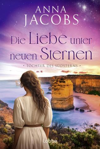 Coverdesign für Anna Jacobs, Die Liebe unter neuen Sternen (Lübbe)