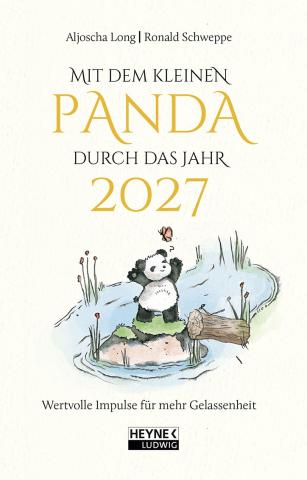 Coverdesign für Long / Schweppe, Mit dem kleinen Panda durch das Jahr 2027 (Heyne)