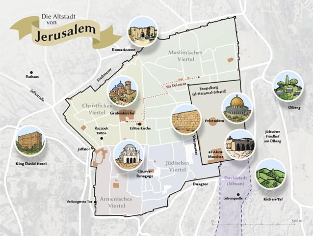 Dietmar Pieper, 100 Seiten - Jerusalem (Reclam)