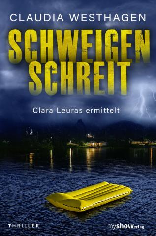Coverdesign für Claudia Westhagen, Schweigen schreit (myshow Verlag)